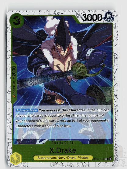 X.Drake (Reprint) OP10-114 Premium Booster -The Best- Vol. 2 One Piece Uncommon