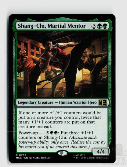 Shang-Chi, Martial Mentor 732 Commander: Marvel Super Heroes Magic: The Gathering