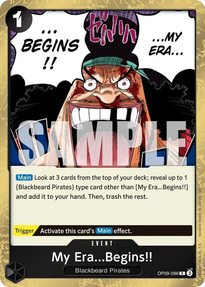 My Era...Begins!! (Reprint) OP09-096 Premium Booster -The Best- Vol. 2 One Piece Foil