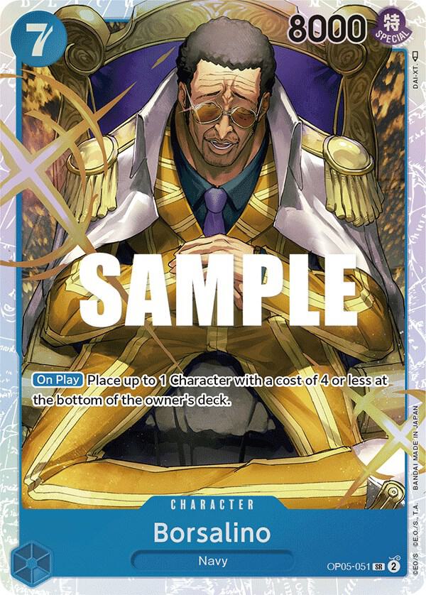 Borsalino OP05-051 Awakening of the New Era One Piece Foil Super Rare