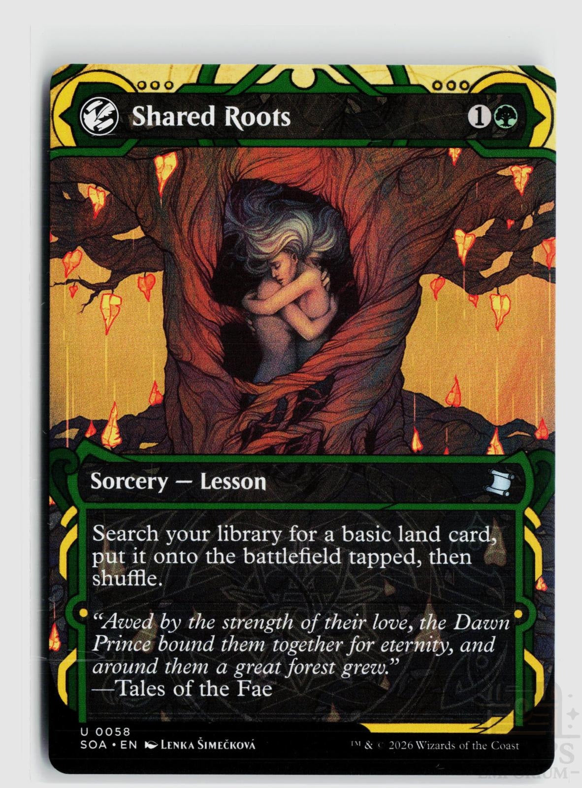Shared Roots 58 Secrets of Strixhaven: Mystical Archive Magic: The Gathering