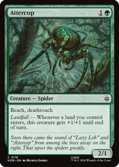 Attercop 116 The Hobbit Magic: The Gathering Foil Common