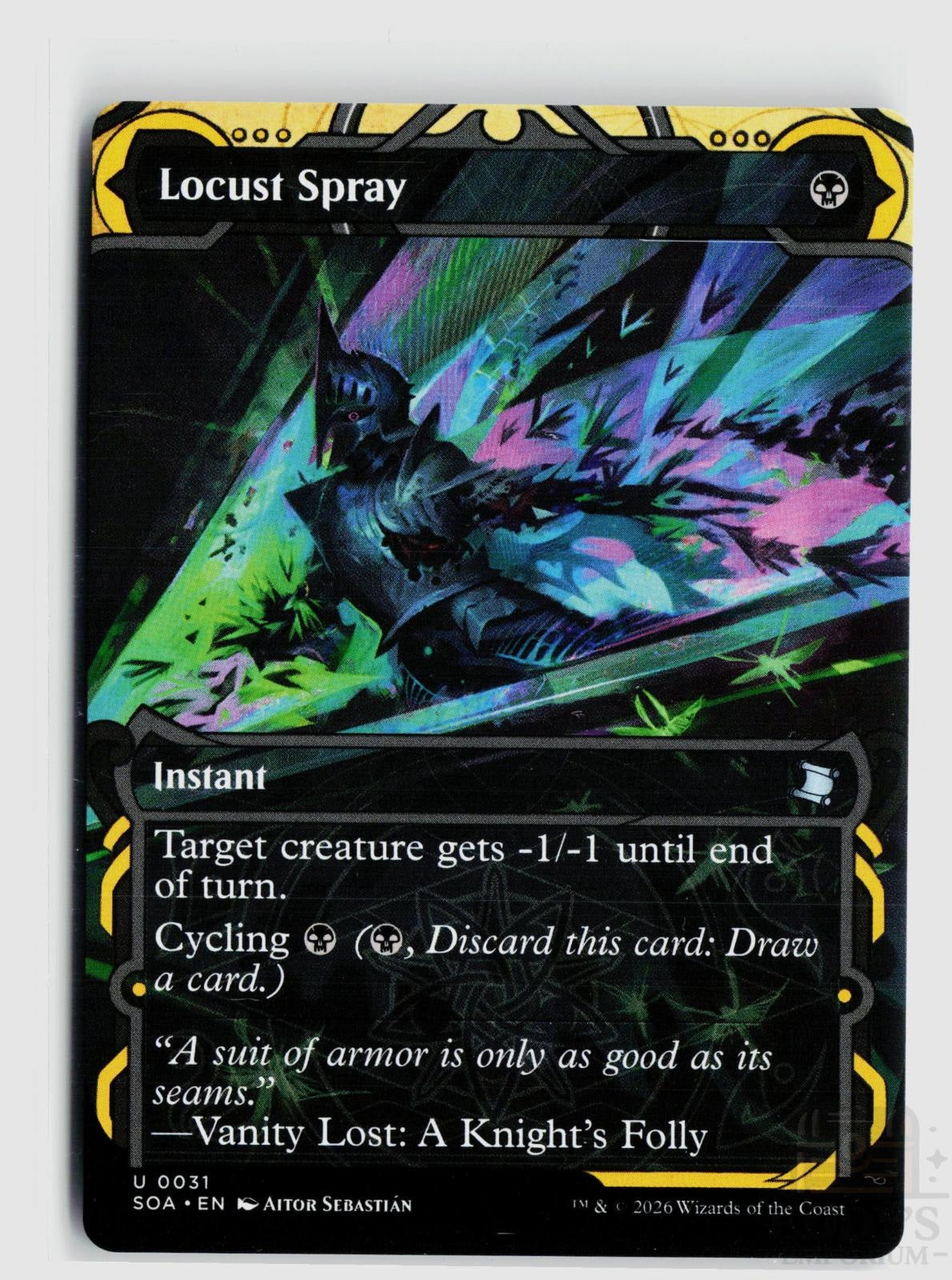 Locust Spray 31 Secrets of Strixhaven: Mystical Archive Magic: The Gathering