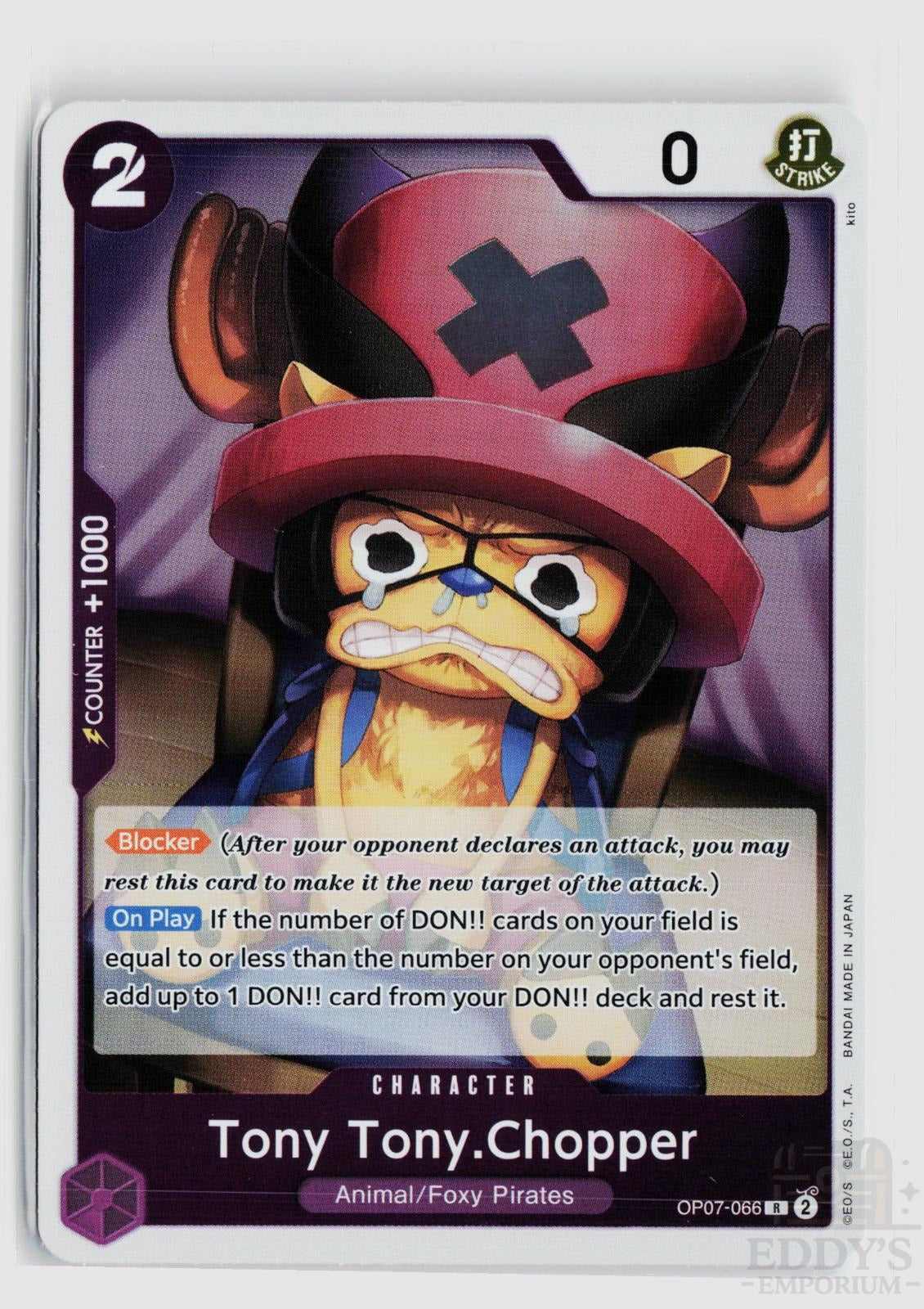 Tony Tony.Chopper (066) OP07-066 500 Years in the Future One Piece Foil Rare