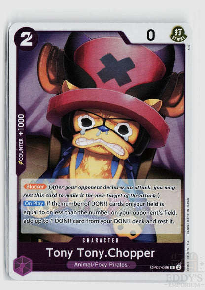 Tony Tony.Chopper (066) OP07-066 500 Years in the Future One Piece Foil Rare