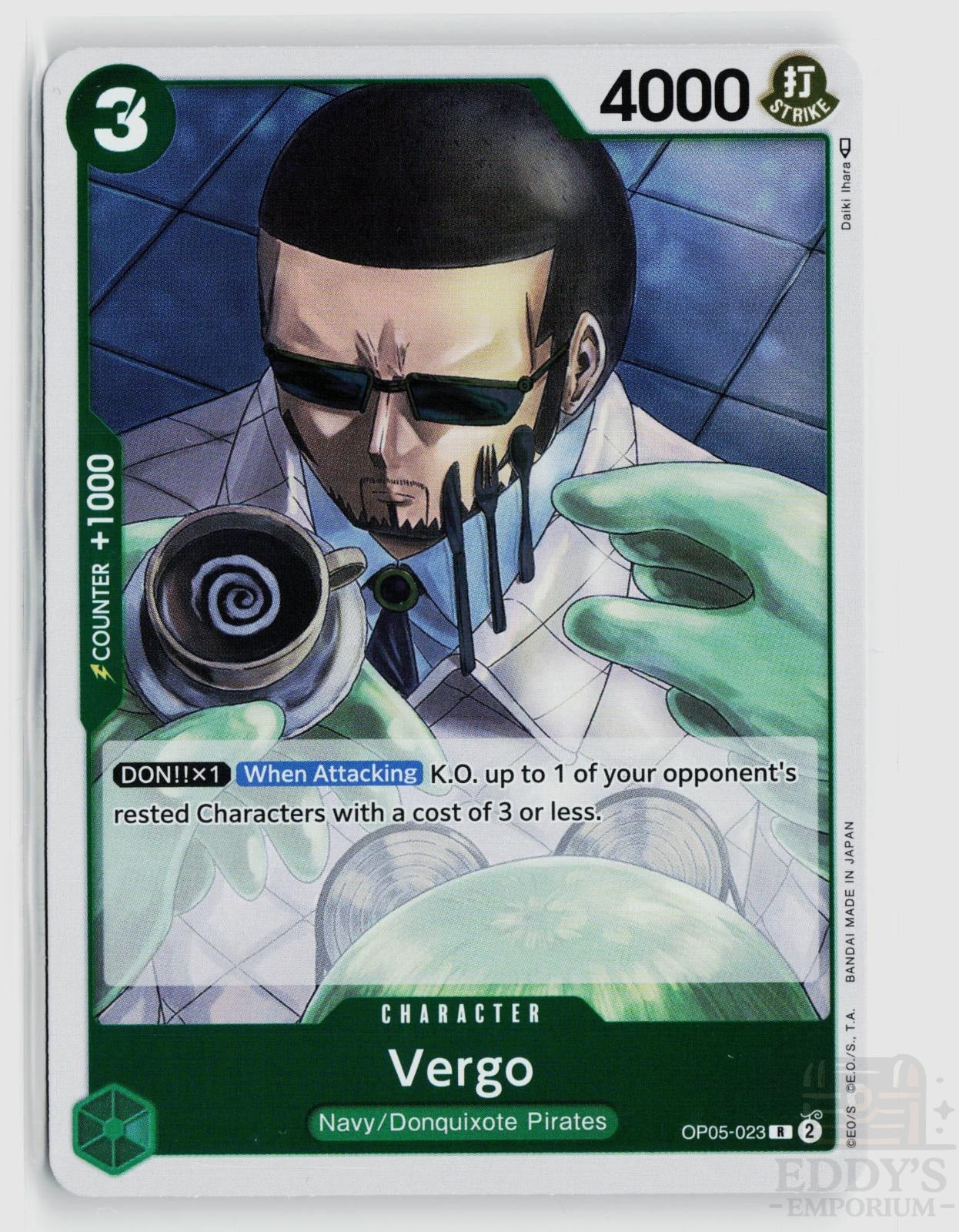 Vergo OP05-023 Awakening of the New Era One Piece Foil Rare