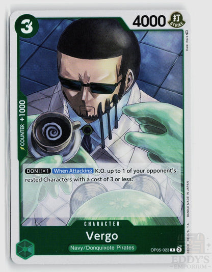 Vergo OP05-023 Awakening of the New Era One Piece Foil Rare
