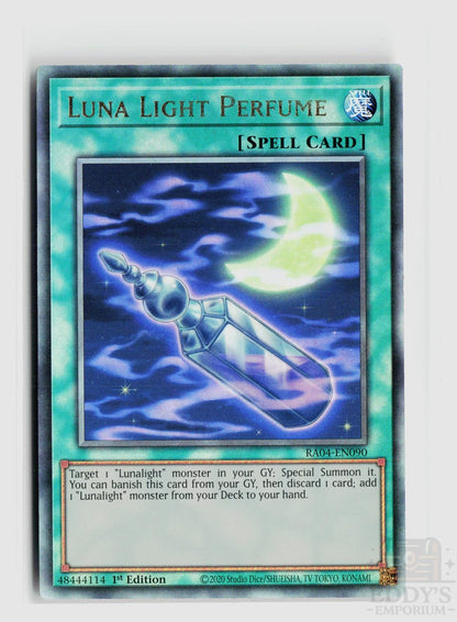 Luna Light Perfume (PUR) RA04-EN090 Quarter Century Stampede Yu-Gi-Oh 1st Edition NM