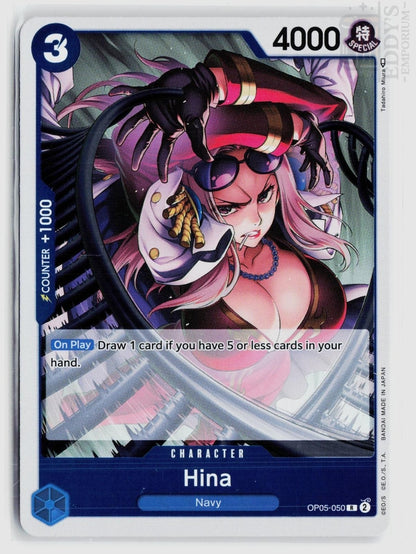 Hina OP05-050 Awakening of the New Era One Piece Foil Rare
