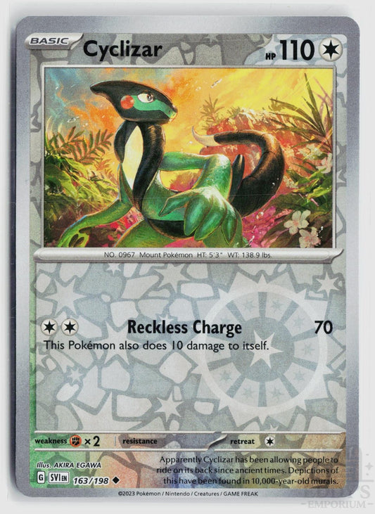 Cyclizar 163/198 Scarlet & Violet Pokemon Reverse Holo