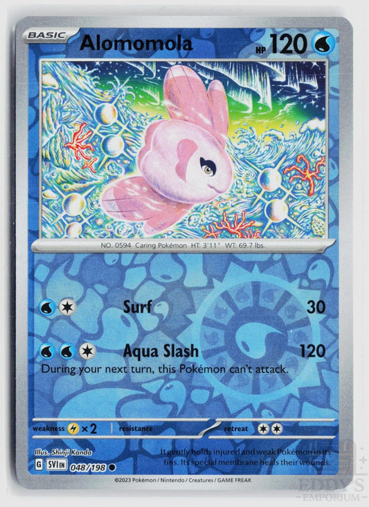 Alomomola 048/198 Scarlet & Violet Pokemon Reverse Holo