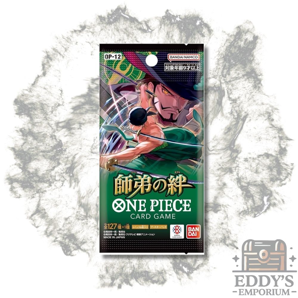 One Piece Card Game OP-12: Master and Student Bonds Booster Pack