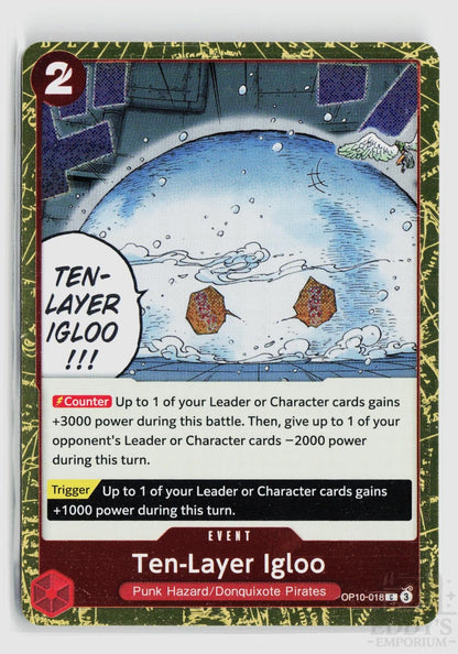 Ten-Layer Igloo (Reprint) OP10-018 Premium Booster -The Best- Vol. 2 One Piece