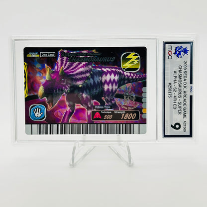 Chasmosaurus (Super Alpha) - ACT009 - Dinosaur King Arcade - MGC 9