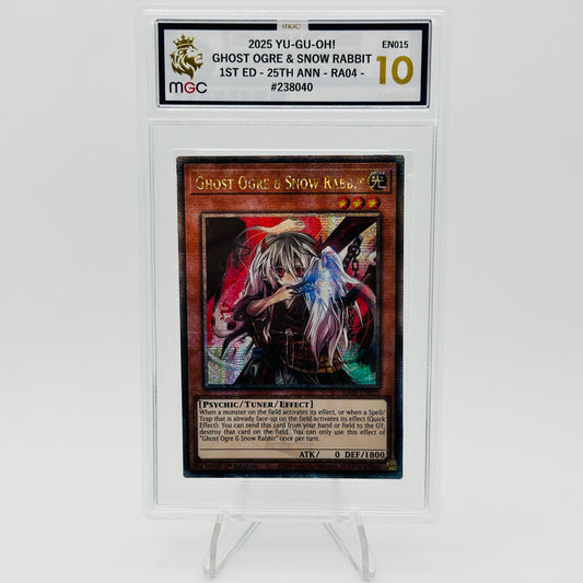 Ghost Ogre & Snow Rabbit (1st Ed QCSR) - RA04-EN015 - QC Stampede - MGC 10