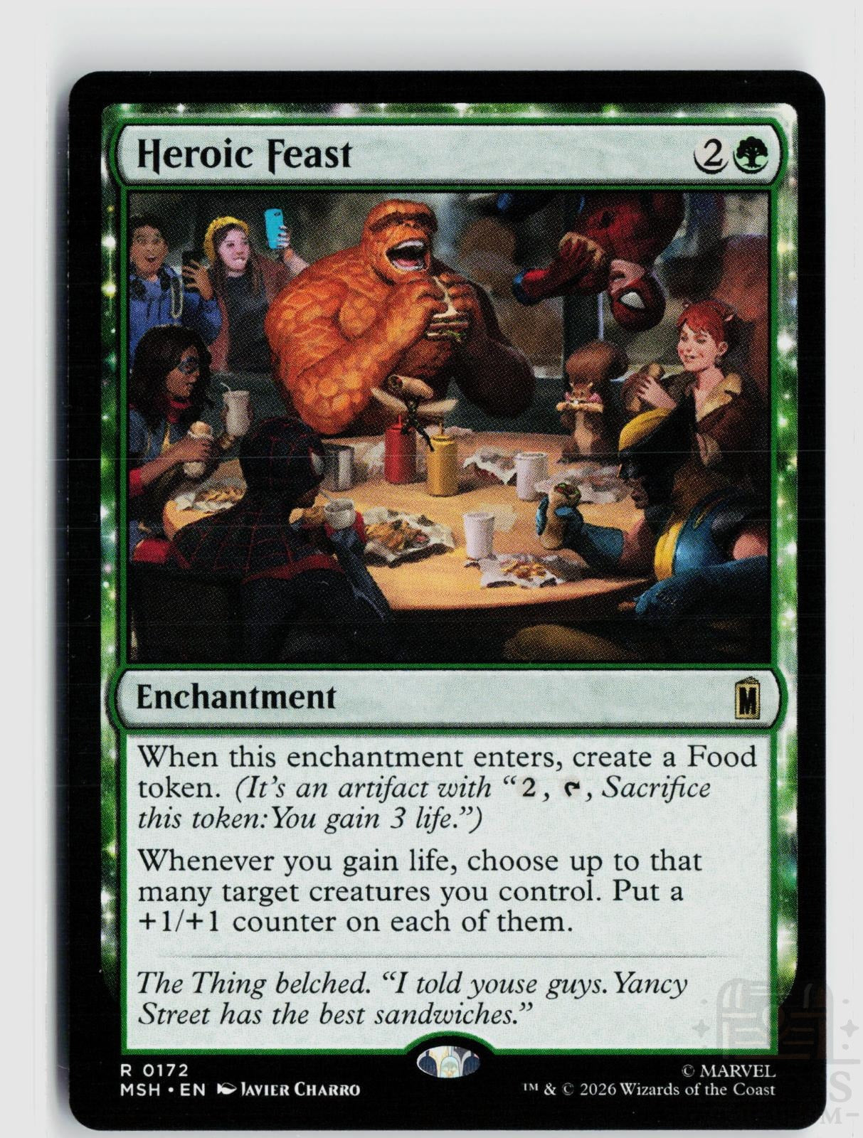 Heroic Feast 172 Marvel Super Heroes Magic: The Gathering