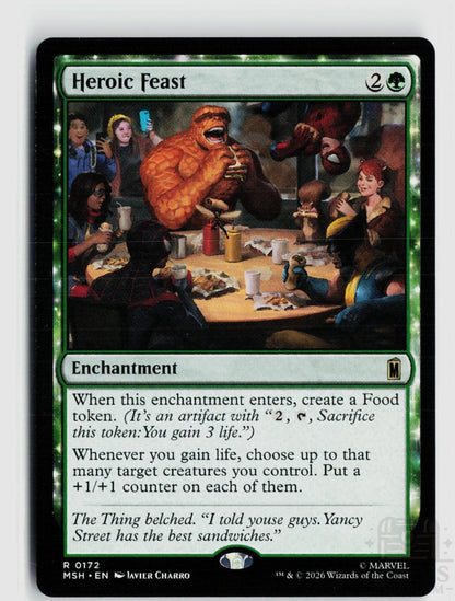 Heroic Feast 172 Marvel Super Heroes Magic: The Gathering
