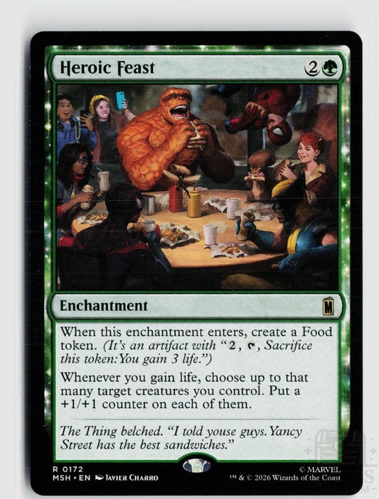 Heroic Feast 172 Marvel Super Heroes Magic: The Gathering