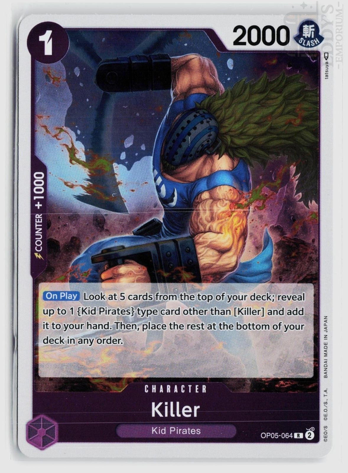 Killer OP05-064 Awakening of the New Era One Piece Foil Rare