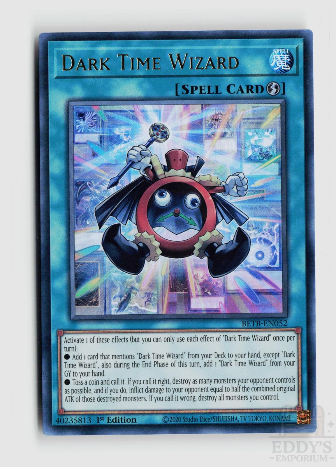 Dark Time Wizard BETB-EN052 Beyond the Brave Yu-Gi-Oh 1st Edition Ultra Rare NM