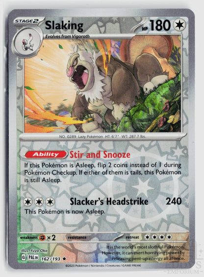 Slaking (Cosmos Holo) 162/193 Miscellaneous Cards & Products Pokemon Rare NM