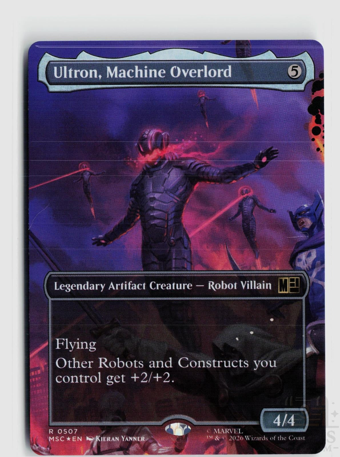 Ultron, Machine Overlord (Borderless) 507 Commander: Marvel Super Heroes Magic: The Gathering Foil