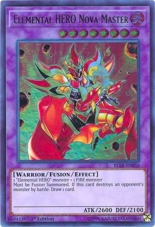 Elemental HERO Nova Master BLLR-EN056 Battles of Legend: Light's Revenge Yu-Gi-Oh 1st Edition NM