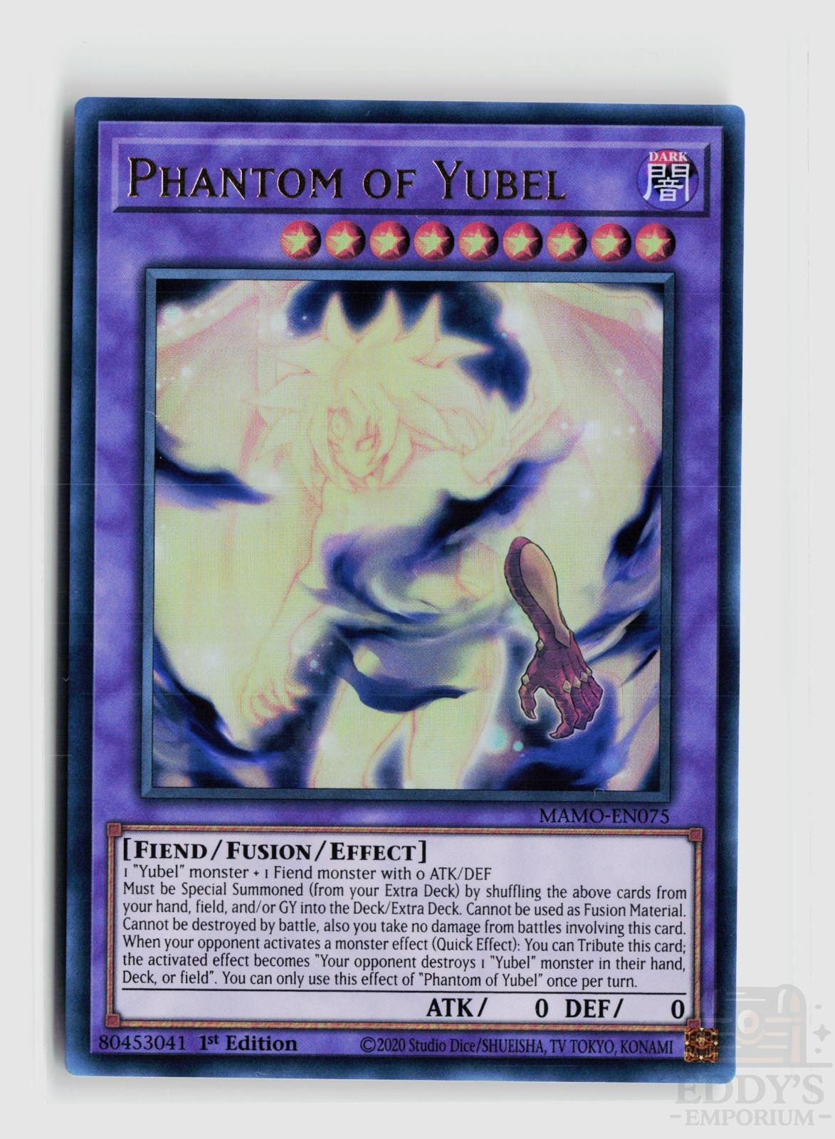 Phantom of Yubel MAMO-EN075 Magnificent Monsters Yu-Gi-Oh 1st Edition NM