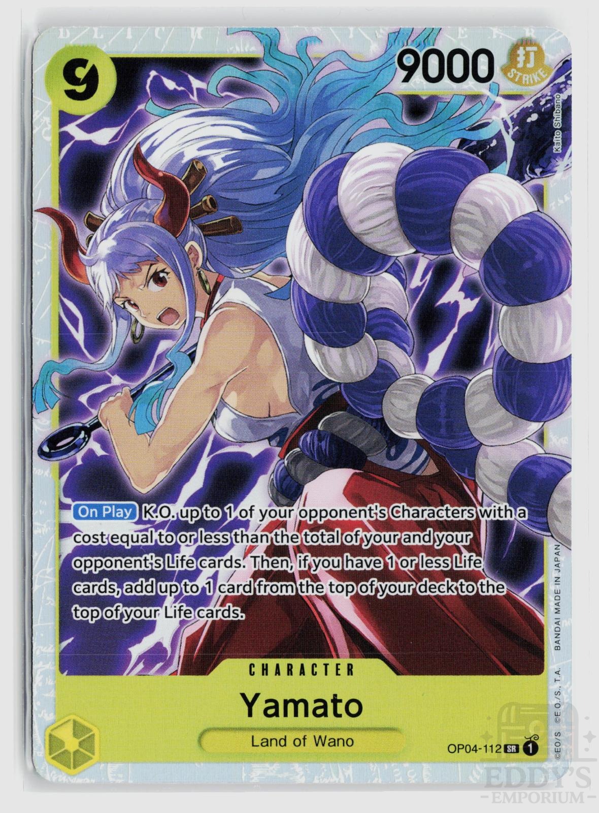 Yamato OP04-112 Kingdoms of Intrigue One Piece Foil Super Rare