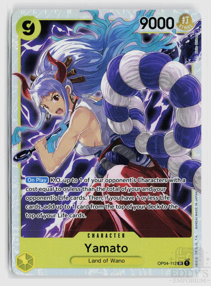 Yamato OP04-112 Kingdoms of Intrigue One Piece Foil Super Rare