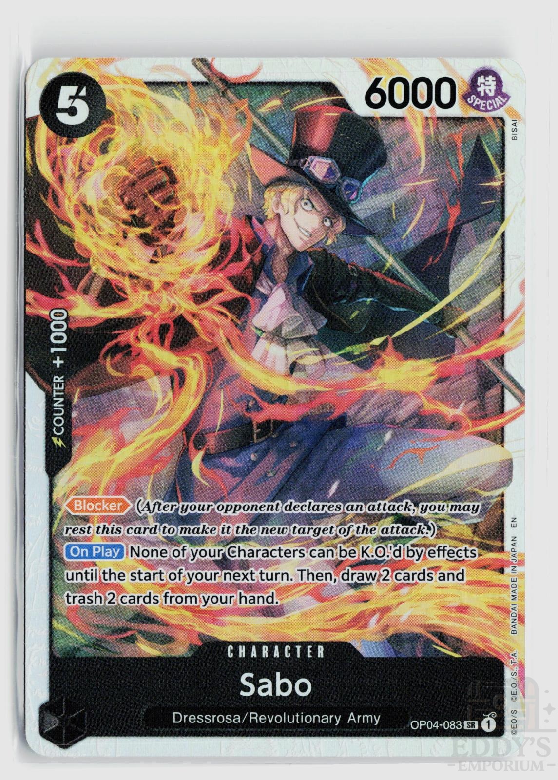 Sabo (Reprint) OP04-083 Premium Booster -The Best- Vol. 2 One Piece Foil