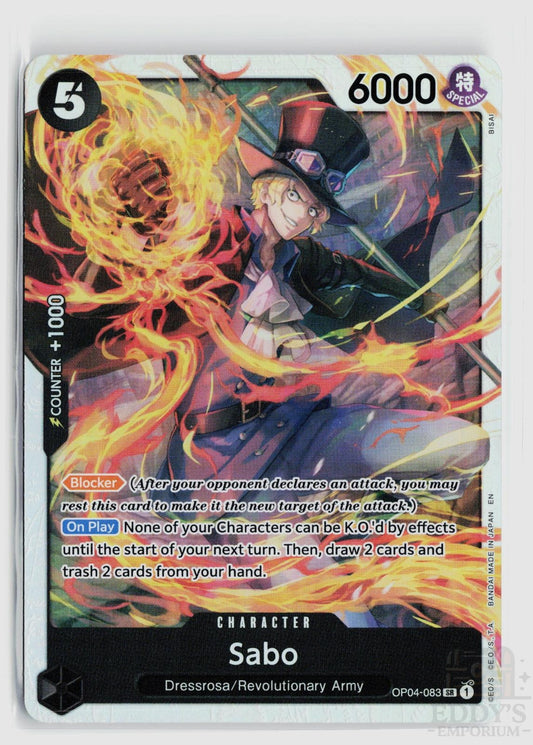 Sabo (Reprint) OP04-083 Premium Booster -The Best- Vol. 2 One Piece Foil