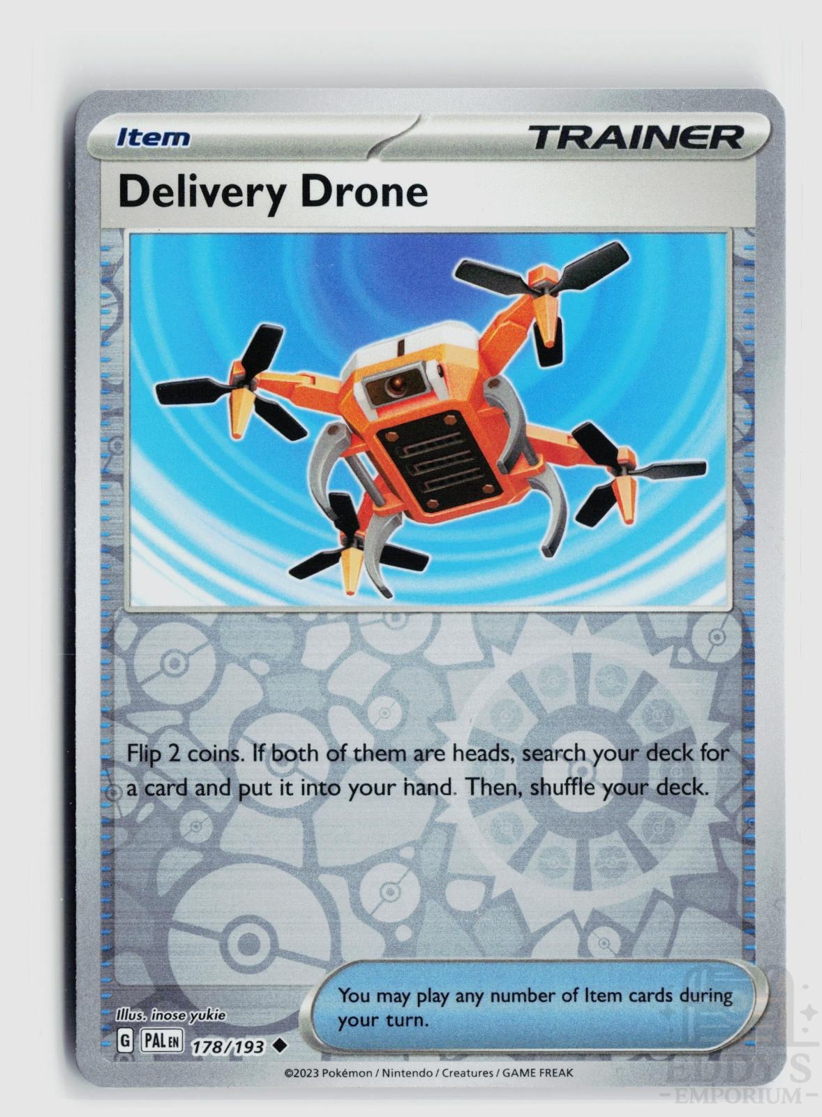 Delivery Drone 178/193 Paldea Evolved Pokemon Reverse Holo Uncommon NM