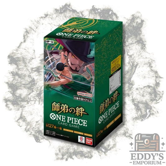One Piece Card Game OP-12: Master and Student Bonds Booster Box