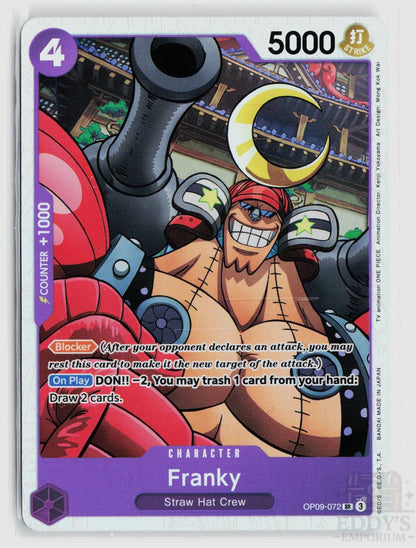 Franky (Reprint) OP09-072 Premium Booster -The Best- Vol. 2 One Piece Foil