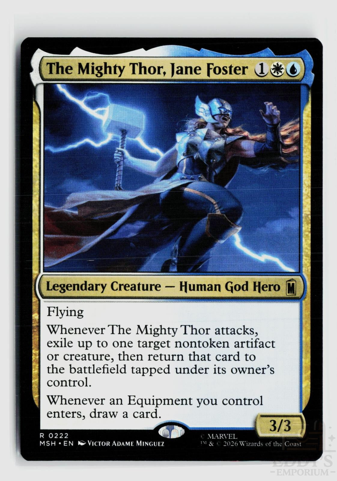 The Mighty Thor, Jane Foster 222 Marvel Super Heroes Magic: The Gathering
