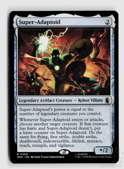 Super-Adaptoid 250 Marvel Super Heroes Magic: The Gathering Rare