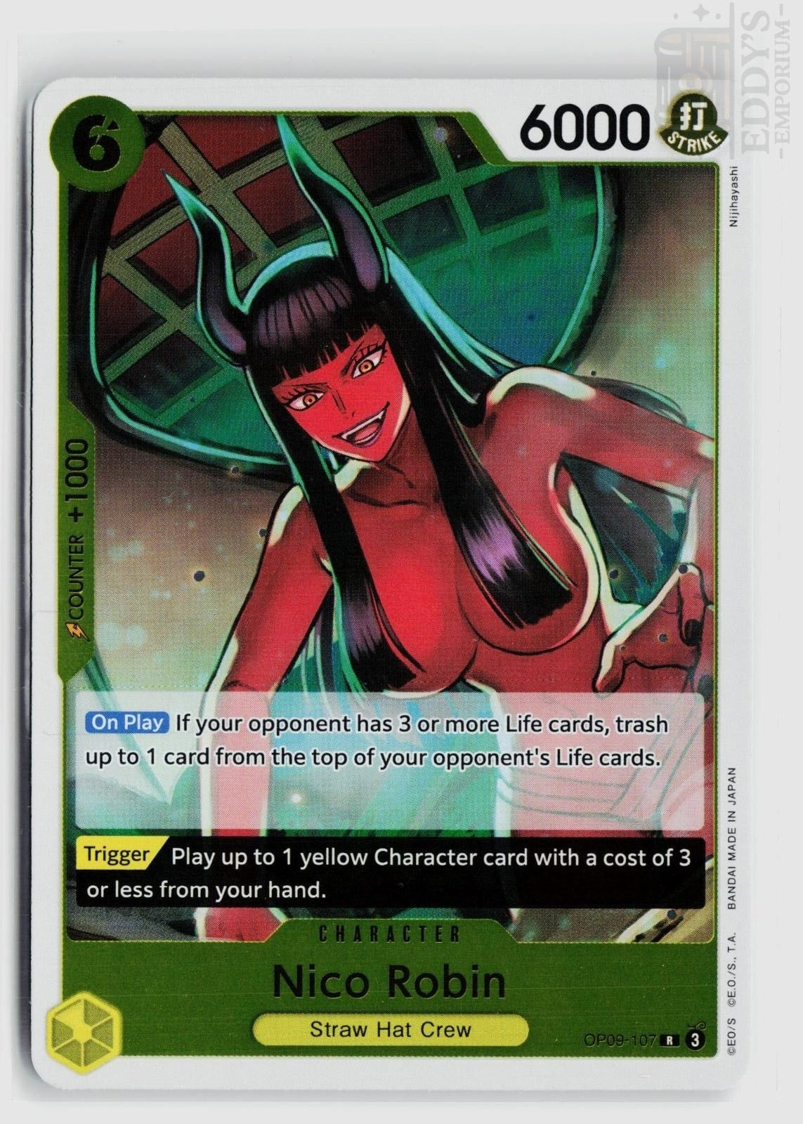 Nico Robin (107) OP09-107 Emperors in the New World One Piece Foil Rare