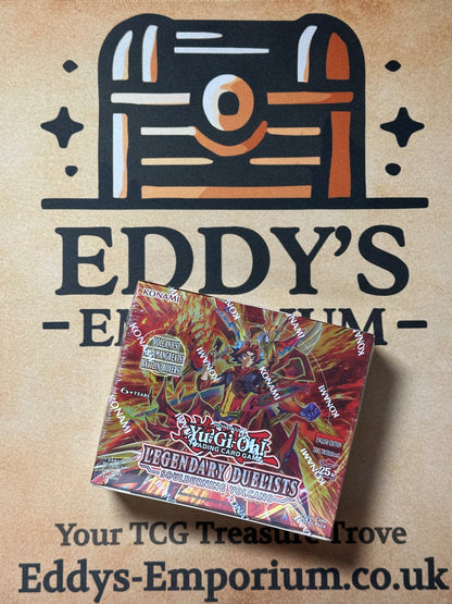 Yu-Gi-Oh! Legendary Duelists: Soulburning Volcano 1st Ed Sealed Booster Box
