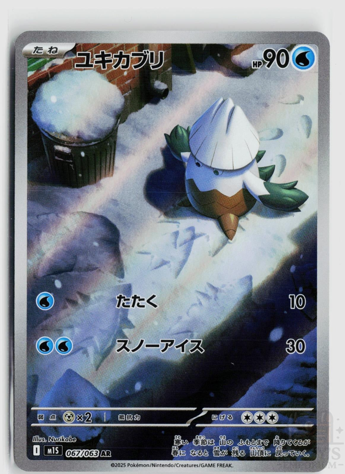 Snover 067/063 Mega Symphonia Pokemon Japanese Holo Art Rare