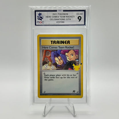 Here Comes Team Rocket! - 015/082 - 25th Celebrations - MGC 9