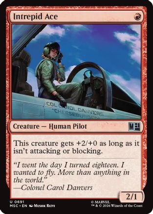 Intrepid Ace 691 Magic: The Gathering Commander: Marvel Super Heroes
