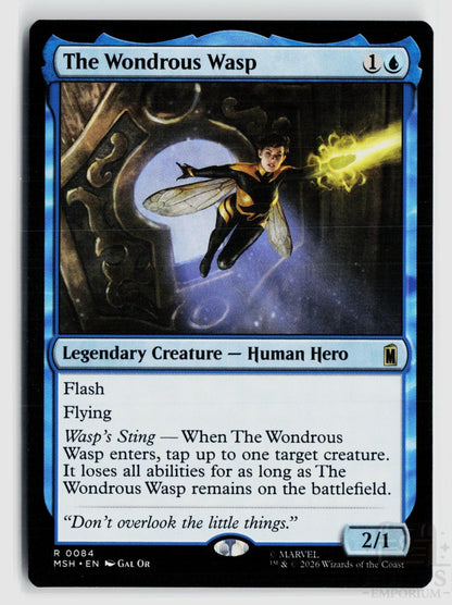 The Wondrous Wasp 84 Marvel Super Heroes Magic: The Gathering