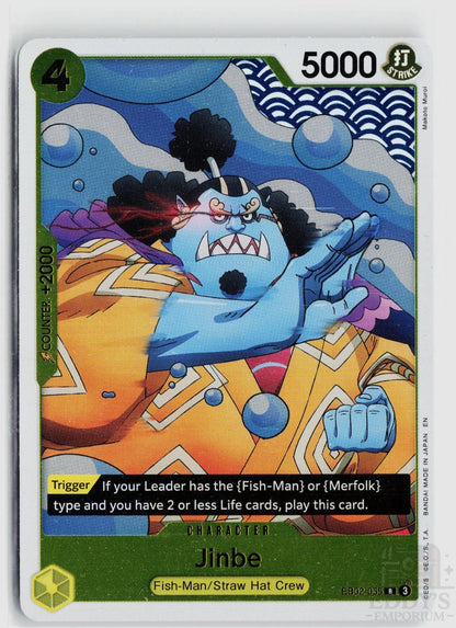 Jinbe EB02-055 Extra Booster: Anime 25th Collection One Piece Foil Rare
