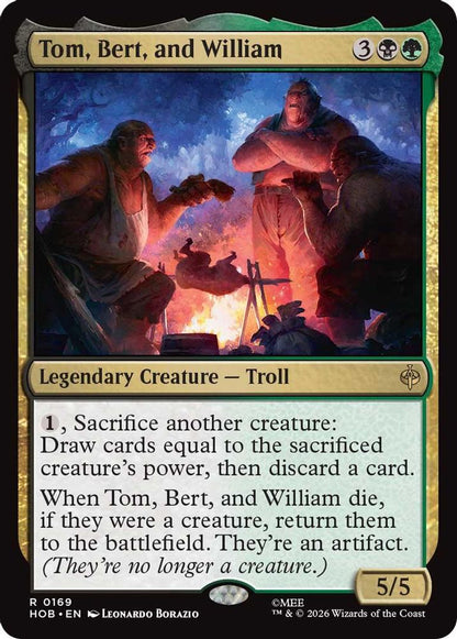 Tom, Bert, and William 169 The Hobbit Magic: The Gathering Rare