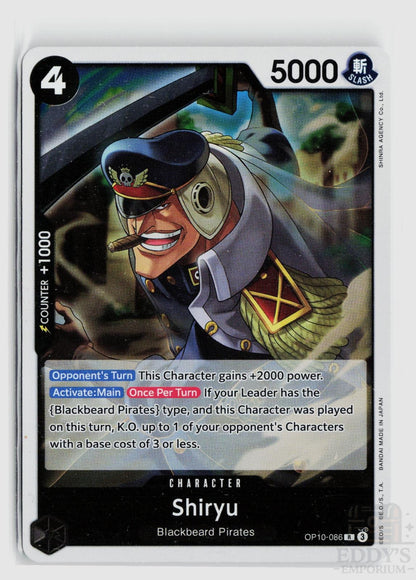 Shiryu OP10-086 Royal Blood One Piece Foil Rare