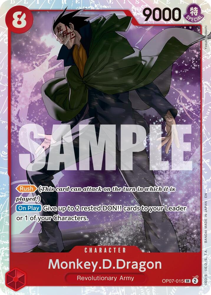 Monkey.D.Dragon (Reprint) OP07-015 Premium Booster -The Best- Vol. 2 One Piece Foil