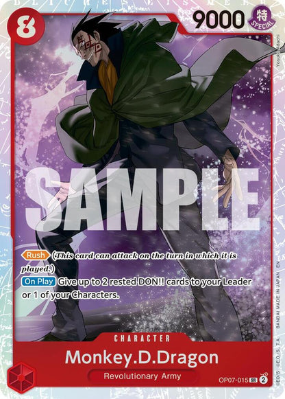 Monkey.D.Dragon (Reprint) OP07-015 Premium Booster -The Best- Vol. 2 One Piece Foil