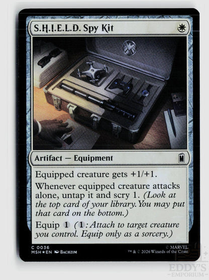 S.H.I.E.L.D. Spy Kit 36 Marvel Super Heroes Magic: The Gathering Foil Common