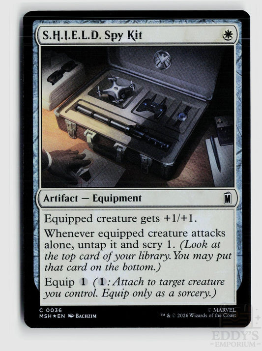 S.H.I.E.L.D. Spy Kit 36 Marvel Super Heroes Magic: The Gathering Foil Common